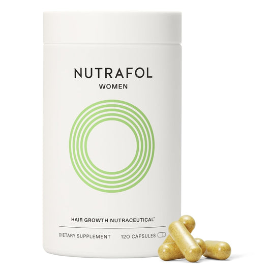 Nutrafol Women's Hair Growth Supplements, Clinically Tested for Visibly Thicker and Stronger Hair, Dermatologist Recommended